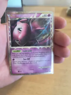 Mew (Prime) 97/102 Triumphant Holo Ultra Rare Pokemon TCG Nintendo - Image 4