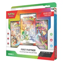 Pokemon TCG First Partners Illustration Collection Series 1 Case of 6 In Hand - Image 3