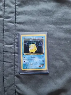 Sabrina's Psyduck 99/132 Gym Challenge Regular 1st Edition Pokemon Card - Image 1