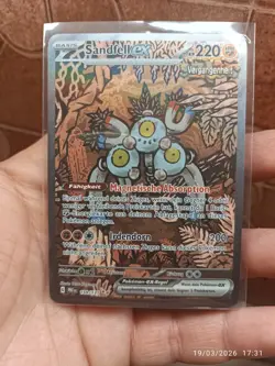 Pokemon Karte Sandfell ex 159/131 Prismatische Entwicklungen TCG Sammelkarten - Image 3