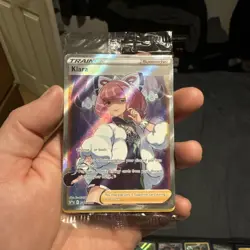 Pokemon TCG Klara Full Art SWSH302 Black Star Promos, Holo, Sealed - Image 1