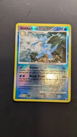 Golduck 28/132 Secret Wonders (Pokemon) Reverse Holo Rare - (LP) - Image 1