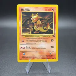 Pokemon Magmar 39/62 Fossil Regular - MP - Image 1