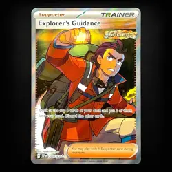 Explorer's Guidance 200/162 Sv05: Temporal Forces Holo Ultra Rare Pokemon TCG NM - Image 1