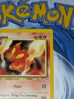 Slugma 53/64 1st Edition & Staryu 54/64 1st Edition Neo Revelation Pokemon Nm-Mt - Image 4
