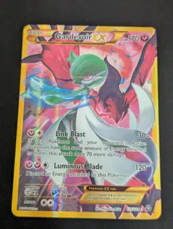 Gardevoir EX 116/114 Steam Siege Full Art Secret Rare Gold Border Pokemon NM - Image 1