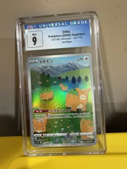 CGC Mint 9 Ditto AR 197/172 VSTAR Universe Japanese Pokemon Art Rare - Image 1