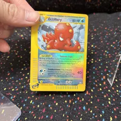 Octillery 26/147 Aquapolis Reverse Holo LP 2003 Pokemon Card - Image 3