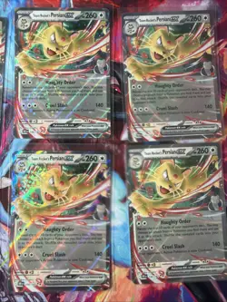 Pokemon 16 ENGLISH Card Lot nm Team Rockets Persian Ex HOLO B64 - Image 3