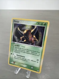 Pokemon TCG Pinsir EX Hidden Legends Holo Card 13/101 Rare - Image 1