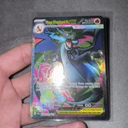 Pokemon TCG Mega Charizard X Ex Full Art Phantasmal Flames Mint Condition - Image 1