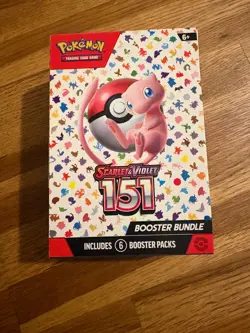 Pokemon Cards 151 Scarlet & Violet Booster Bundle EMPTY BOX - Image 1