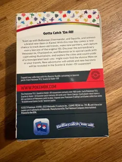 Pokemon Cards 151 Scarlet & Violet Booster Bundle EMPTY BOX - Image 3