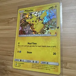 Pikachu 25/25 Promo McDonald's 25th Anniversary Promos 025/025 Pokemon TCG Holo - Image 2
