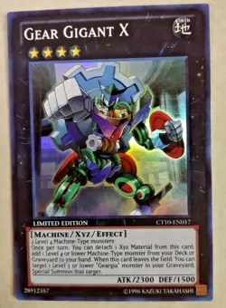 Gear Gigant X Yu-Gi-Oh! CT10-EN017 Super Rare - Image 1