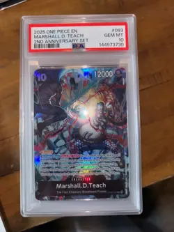 Marshall.D.Teach (093) (English Version 2nd Anniversary Set) OP09-093 One Piece - Image 1