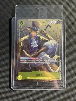 Sabo P-073 One Piece Promo Card Foil Sealed Tin Pack Vol.2 English - Image 1