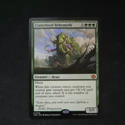 MTG Craterhoof Behemoth - Tarkir: Dragonstorm - TDM - Near Mint NM - Image 1