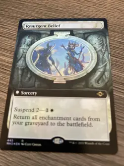 Resurgent Belief Extended Foil : MTG - Modern Horizons 2 - NM - Image 1