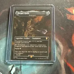 Morgul-knife (shadowspear) NM BORDERLESS MTG! LOTR - Image 1