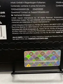 MTG Secret Lair x Avatar the Last Airbender: Everything Changed Foil Sealed - Image 5