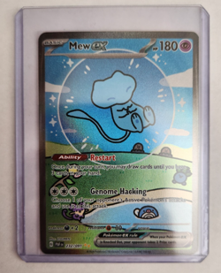 Pokemon TCG Mew EX 232/091 Sv: Paldean Fates Bubble Mew - Image 1