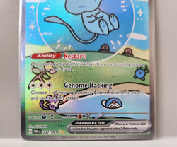Pokemon TCG Mew EX 232/091 Sv: Paldean Fates Bubble Mew - Image 2