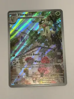 Floragato - 197/193 Paldea Evolved Illustration Rare Pokemon - NM/MINT - Image 1
