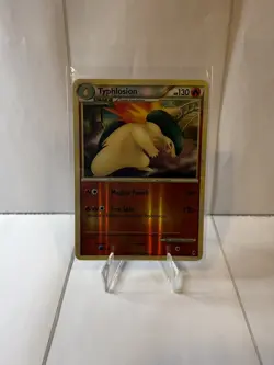 TYPHLOSION 35/95 CALL OF LEGENDS REVERSE HOLO POKEMON CARD MP - Image 1