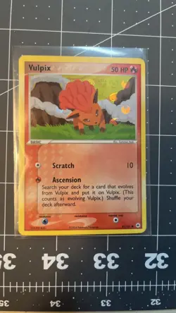 Pokemon TCG Vulpix 81/101 EX Hidden Legends 2004 Holo Pokemon Card NM - Image 1