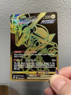 Pokemon TCG: Rayquaza VMAX TG29/TG30 Secret Rare Silver Tempest 2022 - LP - Image 3