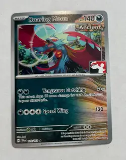 Play! Pokemon Prize Pack 6 Temporal Forces 109/162 Roaring Moon NM - Image 1