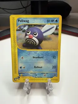 Poliwag - 125/165 Expedition Base Set - Pokemon TCG - 2002 - Yuka Morri - Image 1