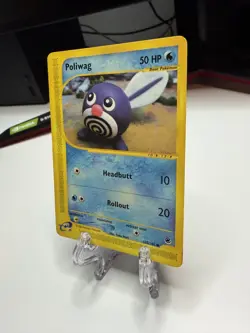 Poliwag - 125/165 Expedition Base Set - Pokemon TCG - 2002 - Yuka Morri - Image 3