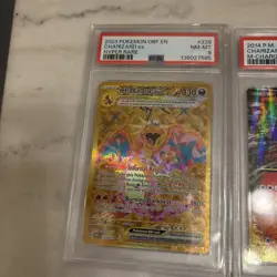2020 Pokemon Chinese Gym Promo Charizard SM-P 44 9.5 Beckett PSA 8 - Image 3