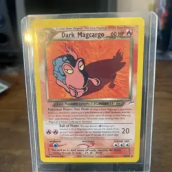 Dark Magcargo 18/105 Neo Destiny Regular 2000 Pokemon - Image 1