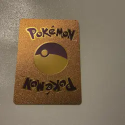 Pokemon Shining Charizard 1st Edition Purple Gold Foil Fan Art 100HP 1995-2000 - Image 2
