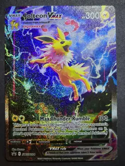 Jolteon VMAX SWSH184 Premium Collection Black Star Promo NM Pokemon TCG - Image 1