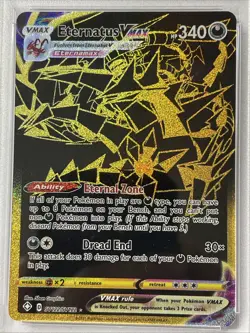 POKEMON 2021 Shining Fates Full Art ETERNATUS Vmax #SV122 PSA 10 Gem Mint Shiny - Image 2