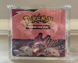 Pokemon Sword & Shield: Fusion Strike Booster Box "Case Fresh" In Acrylic Case - Image 1