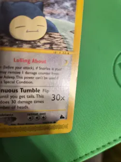 Pokemon TCG Snorlax 100/144 Skyridge Regular LP - Image 4