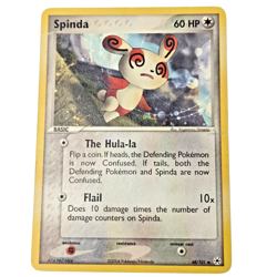 Pokemon Spinda Hidden Legends HL 48/101 Uncommon Colorless Basic Red Panda LP - Image 1