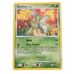 Pokemon Scyther Majestic Dawn MD 46/100 Uncommon Grass Basic Mantis Slash LP - Image 1