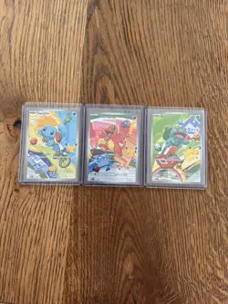 Pokemon TCG First Partner Illustration Collection, Series 1 Kanto GEN 1 Starters - Image 1