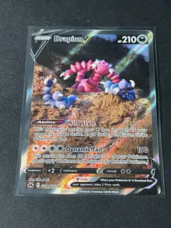 Pokemon TCG Drapion V Crown Zenith: Galarian Gallery GG49/GG70 Holo Ultra Rare - Image 3
