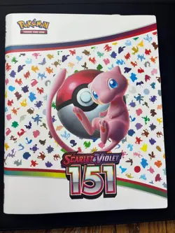 Pokemon Scarlet Violet 151 Complete Base Set 001-165 In 151 Binder - Image 1