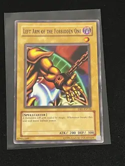 Left Arm of the Forbidden One DLG1-EN021 YuGiOh Dark Legends - Image 1