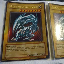 Yugioh Blue Eyes White Dragon SDK-001 1st Edition Ultra Rare Starter Deck Kaiba - Image 1