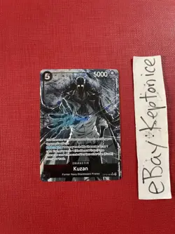 One Piece TCG ENGLISH Kuzan PARALLEL Alt Art OP10-082 Foil Royal Blood Rare SR - Image 1