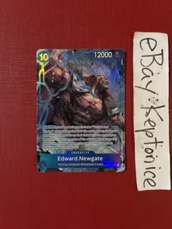 One Piece TCG Edward Newgate OP08-030 Super Rare Parallel ALT ART Two Legends SR - Image 1